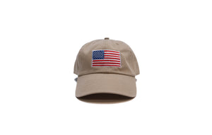 US Flag Hat - Khaki - **Pre-Order**