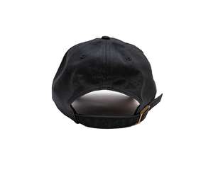 Black on Black F Hat