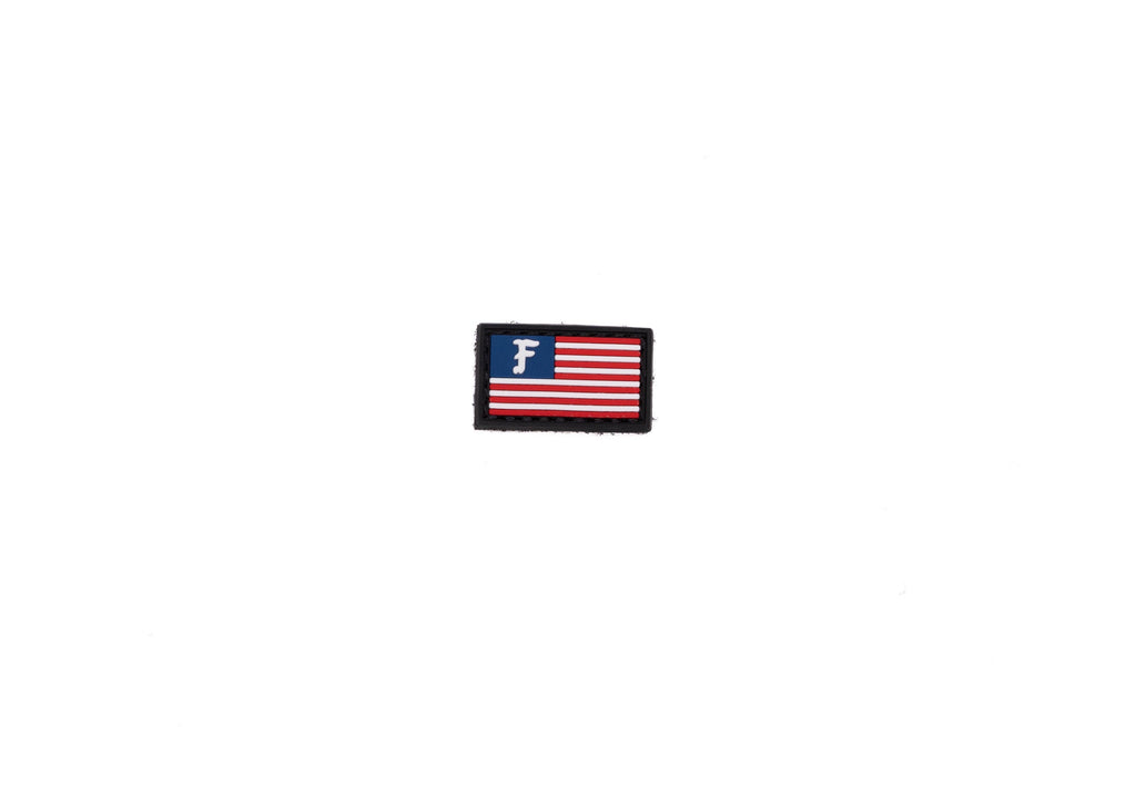 Mini F Flag PVC Patch