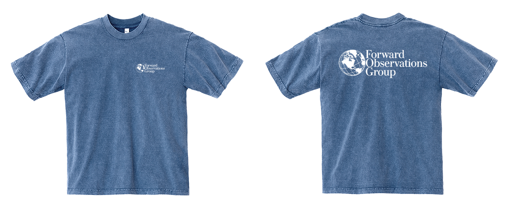 Corporate Heavy Weight Tee - Indigo - PRE-ORDER