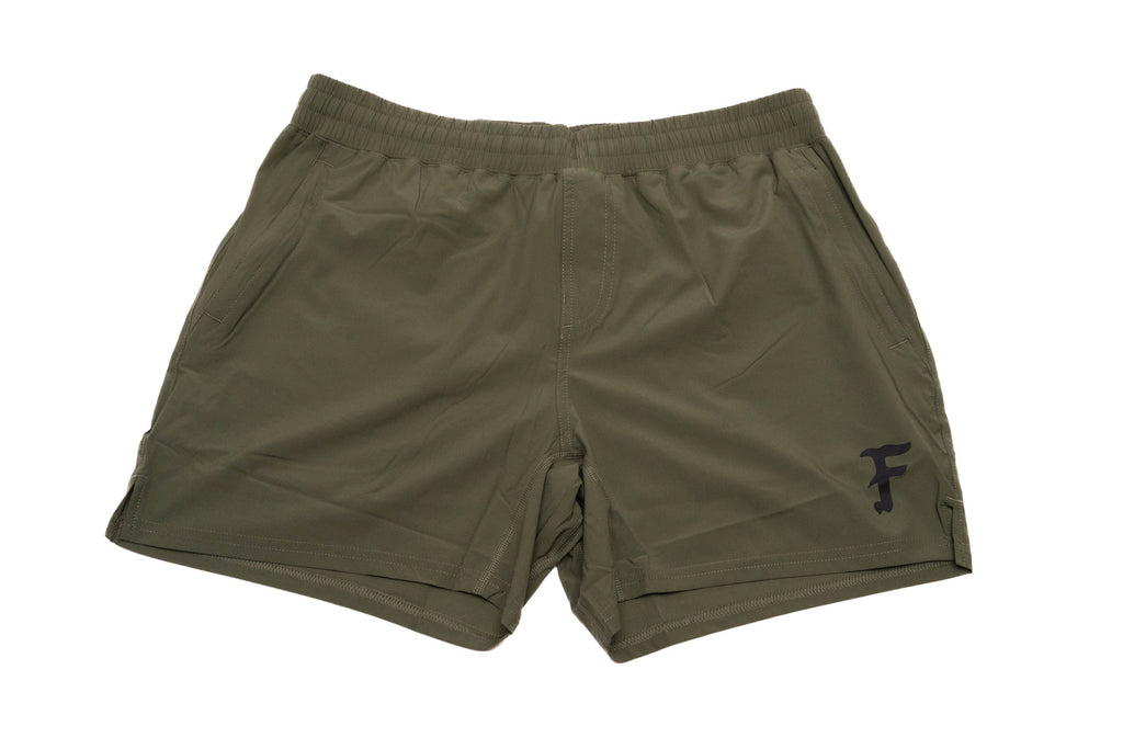 FOG 5" Training Shorts - Green
