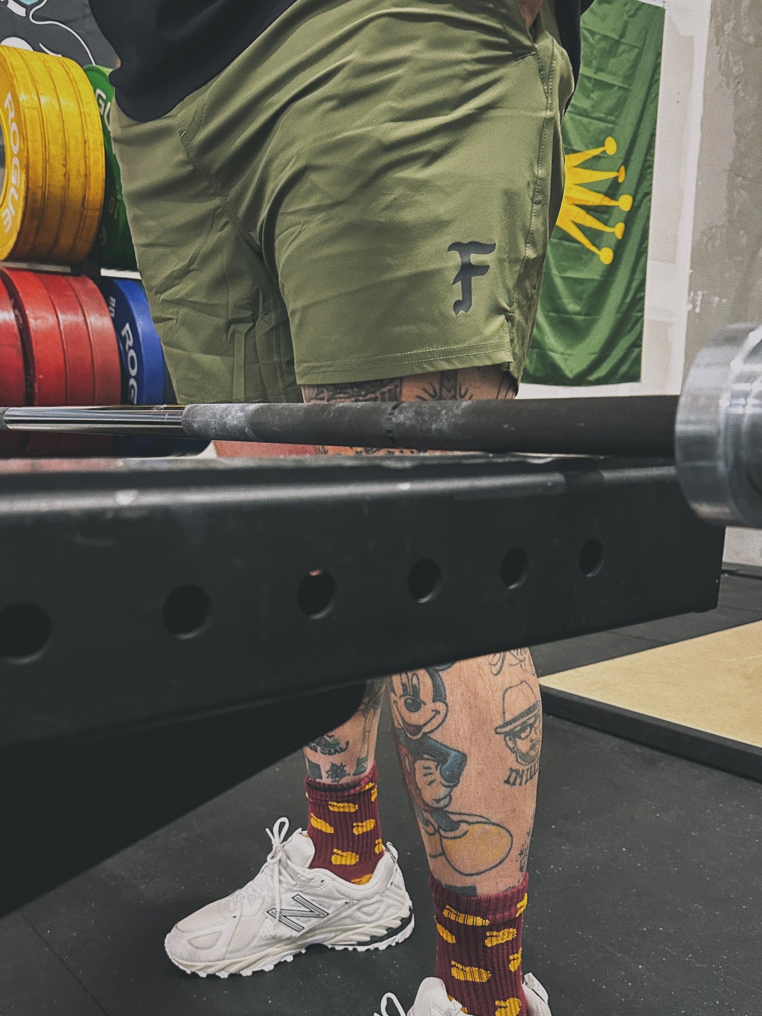 FOG 5" Training Shorts - Green