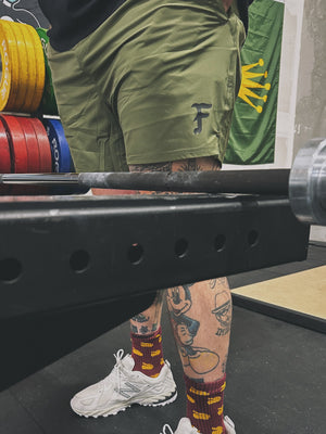 FOG 5" Training Shorts - Green