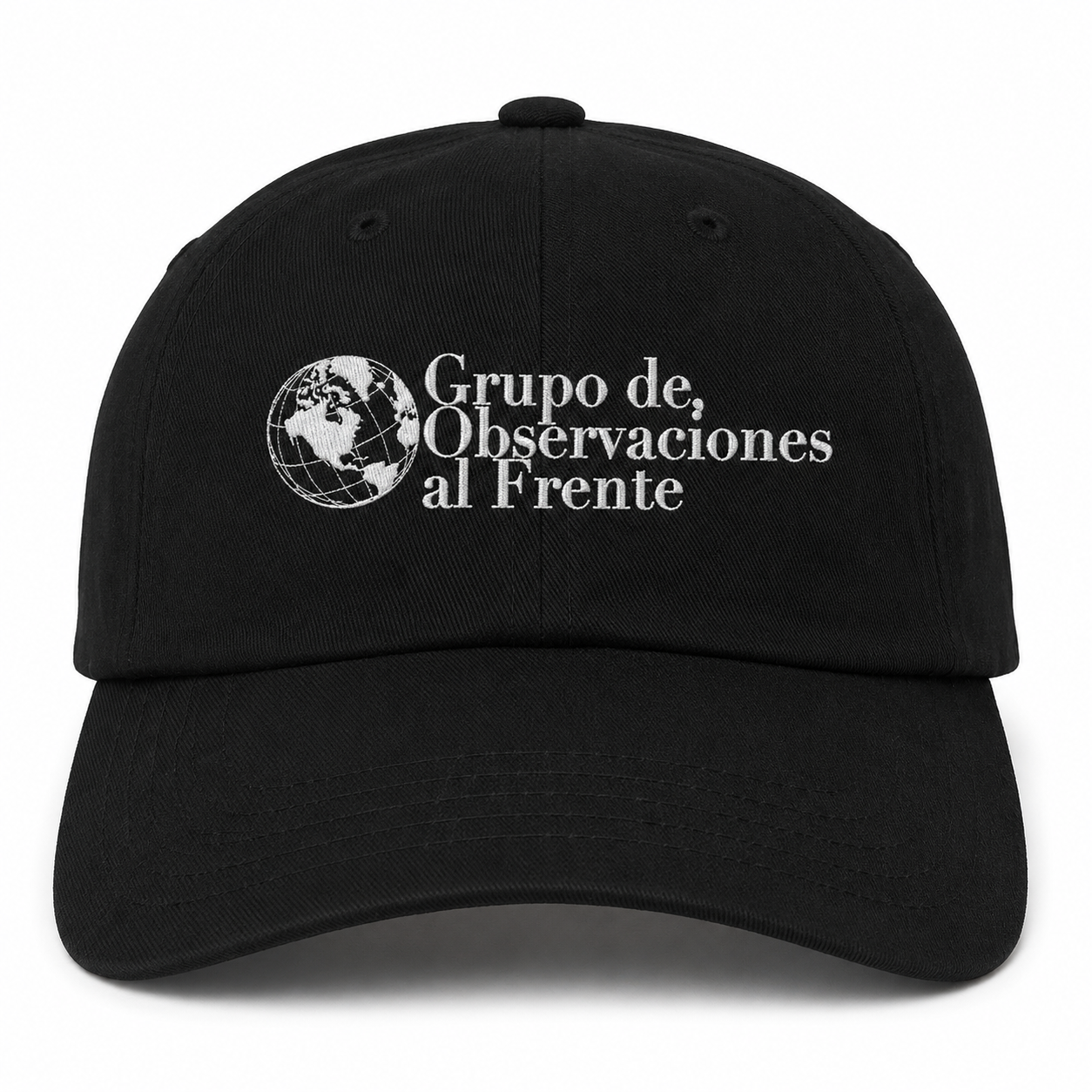 Black Grupo Dad Hat - Pre-Order – Forward Observations Group